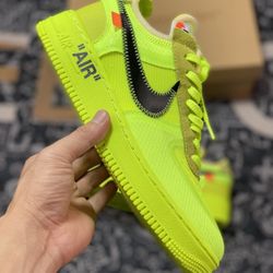 Off-White x Air Force 1 Low 'Volt'