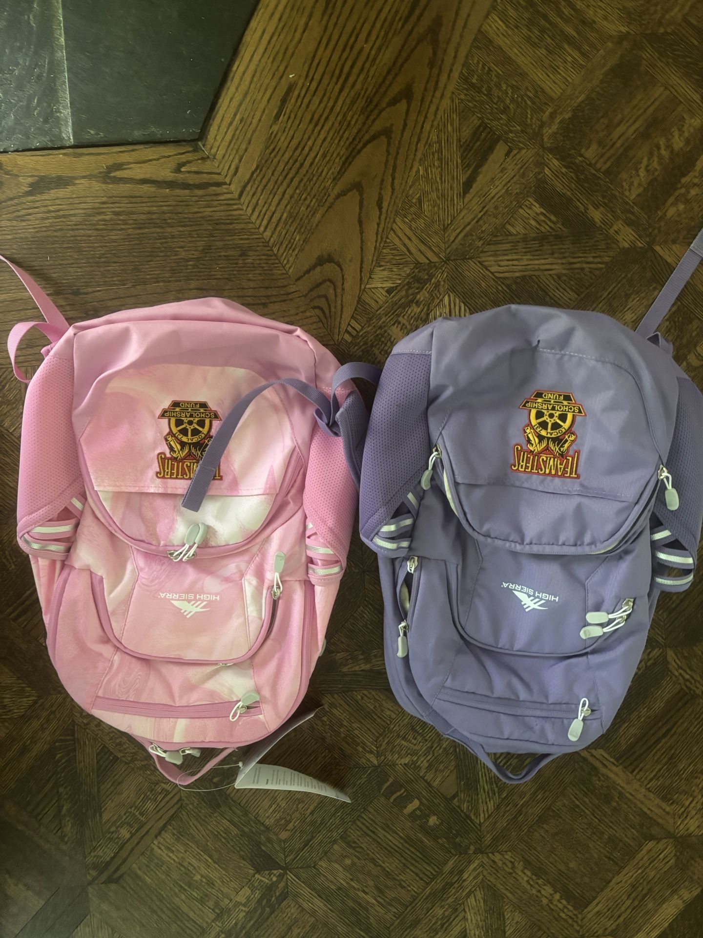 Pink and Purple Backpack