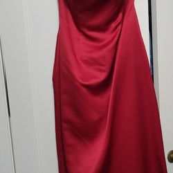 David's Bridal dress Size 8 Strapless Dress Apple