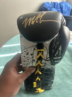 Mike Tyson Autographed Glove