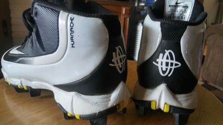 Size 12c toddler size "Nike hurache" cleats