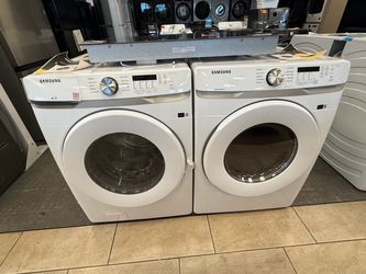 Samsung Front Load Washer & Gas Dryer