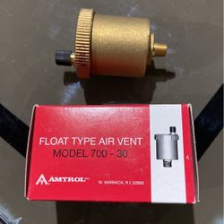 Float Type Air Vent 1/8” NPT Antron