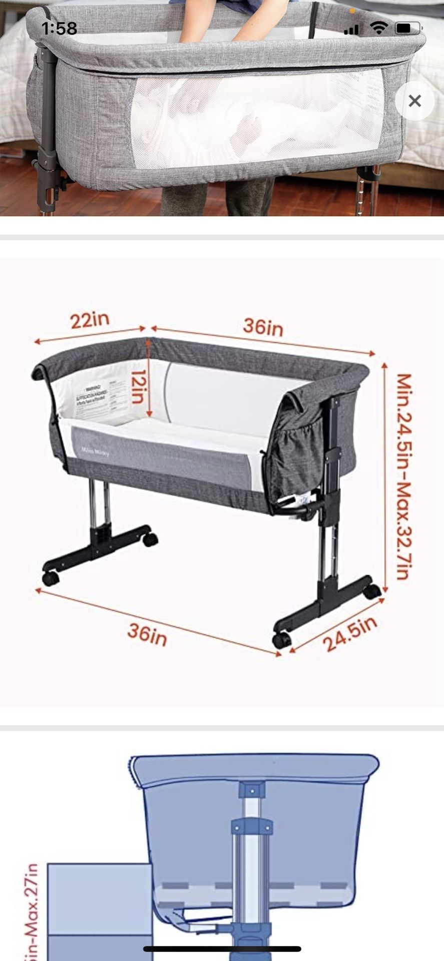 Bedside Bassinet 