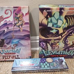 Leviathan Wilds Founders Edition, Deepvale Expansion, And Deluxe Components (Ex/New) 