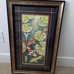 Framed Koi Fish Art Prints
