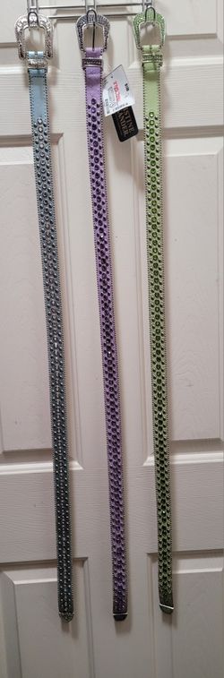 Christine Alexander Leather Belts . Size L