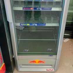 Red Bull store refrigerator