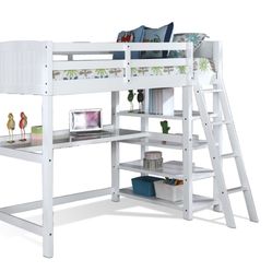 Twin Loft Bed With Desk