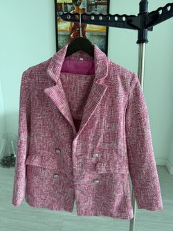 Pink Blazer and Short