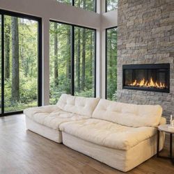 Cloud Couch, Brand New!!! 1 Piece(not 2). White