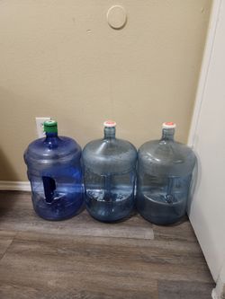 Water Jugs: All 3 for $15 (Used Condition)