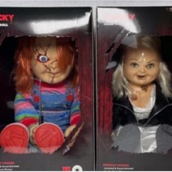 CHUCKY & TIFFANY DOLLS FOR BLOWOUT Pickup AT 1717  S. DECATUR B 35 Fri Sat Sun 10 To 6