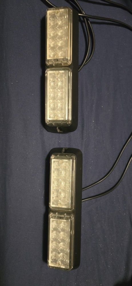Emergency Lightbars Soundoff Signal Predator2 Lights Amber/Red