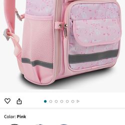 Pink Kids Backpack 