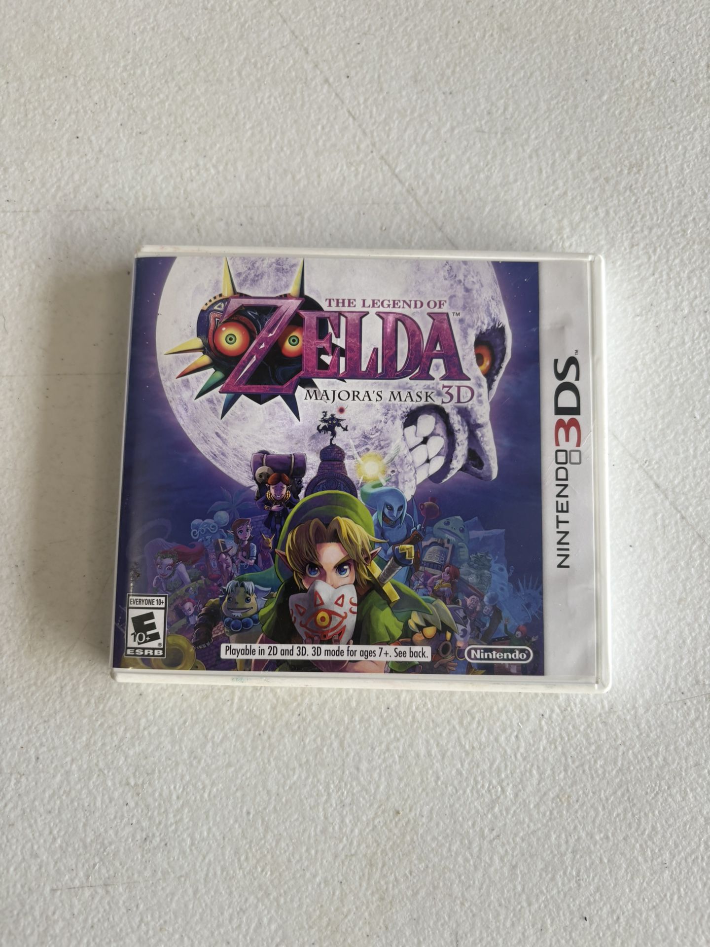 Nintendo 3DS The Legend of Zelda Majora's Mask 3D game