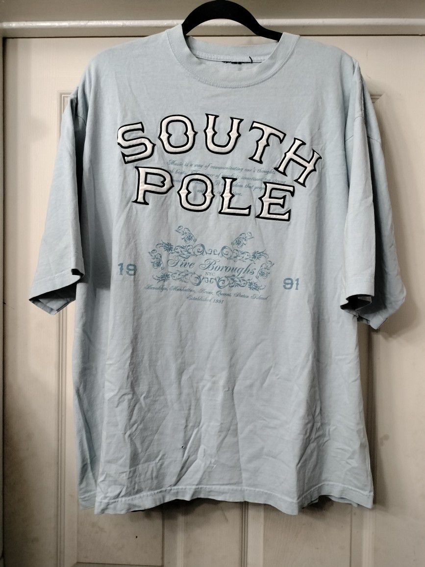 Vintage Y2K South Pole T Shirt Size XL