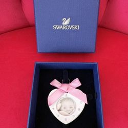 Swarovski Ornament Picture Frame Pendant 