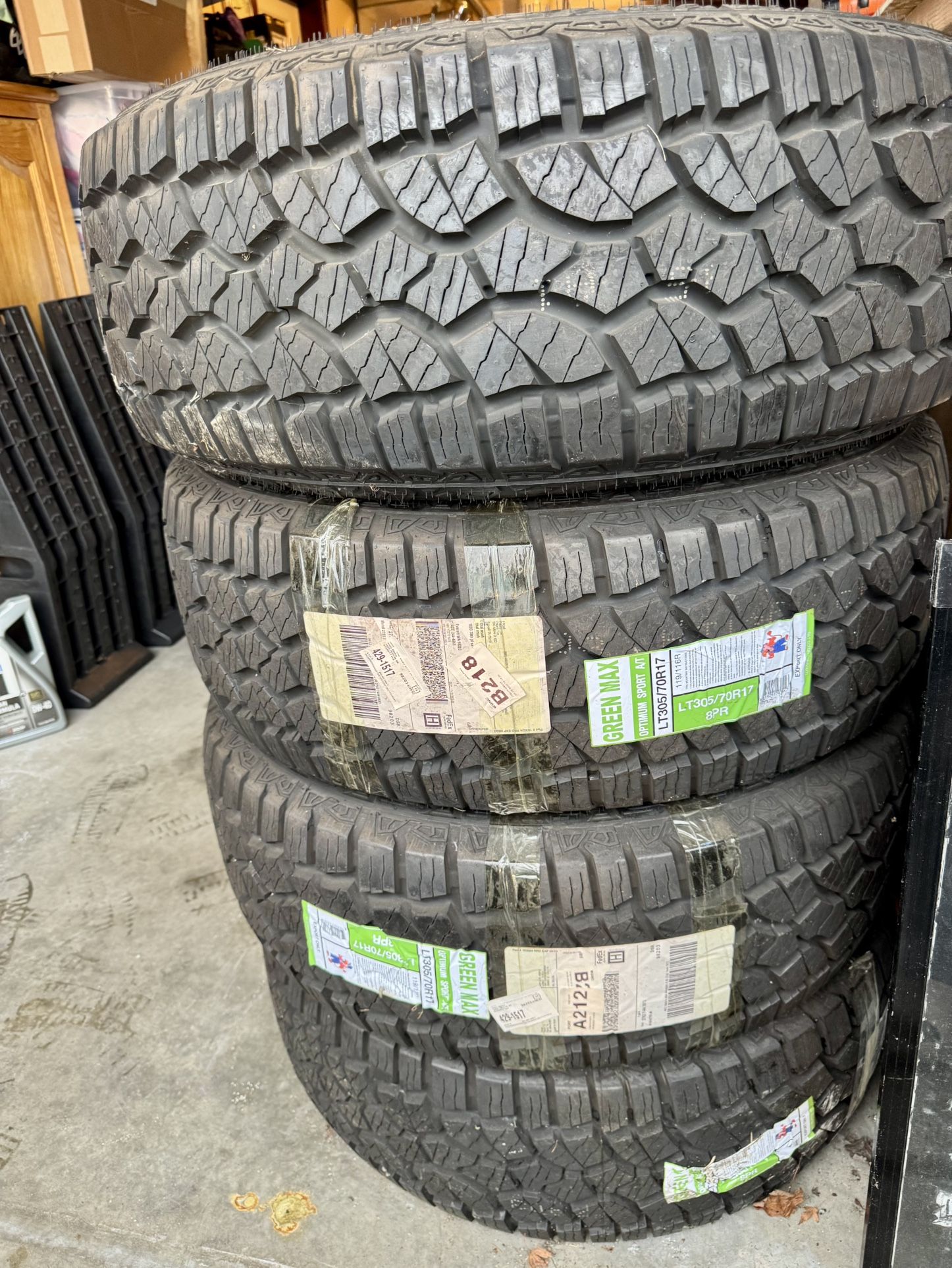  Tire Green Max Optimum Sport A/T LT 305/70R17 Load D 8 Ply AT All Terrain