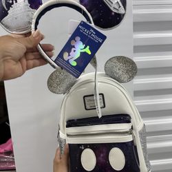 Space Mountain Mickey Mouse Loungefly 