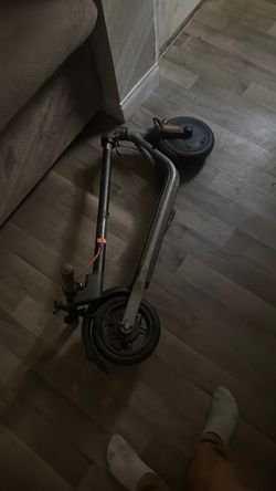Folding Electric Scooter Black nine bot