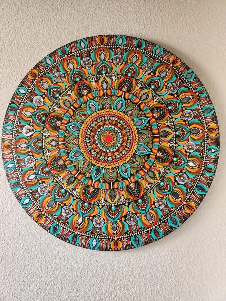 Beautiful Wall Decor MANDALA ART 26 INCH