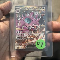 Team rockets nidoking ex