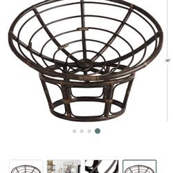 Rattan Papasun Pier 1 Round Chair