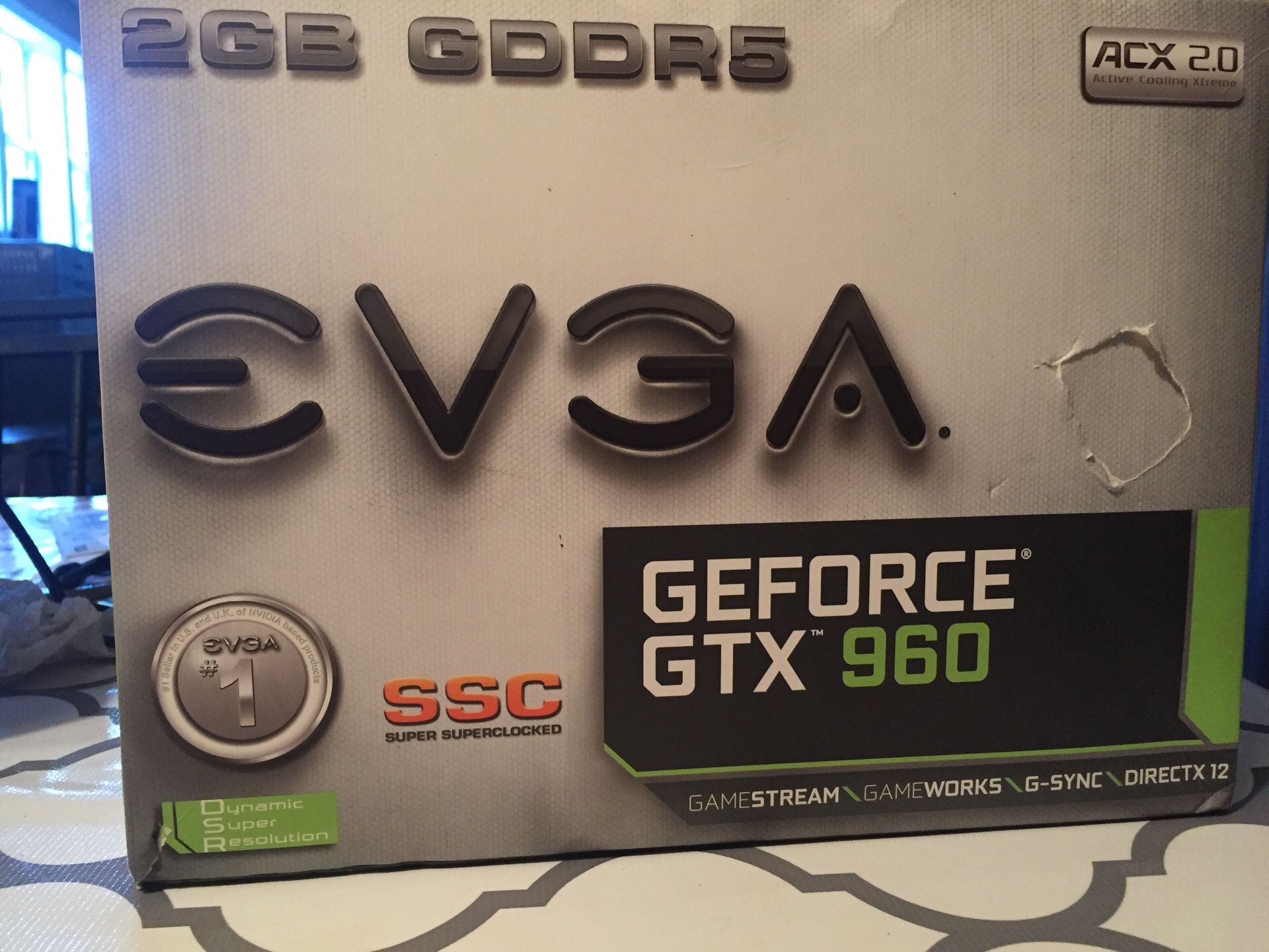 Evga GeForce gtx 960 gpu