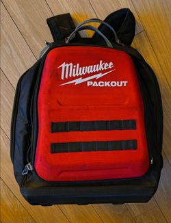 Milwaukee packout backpack for tools $85