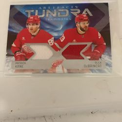 2025-26 UD Artifacts Tundra Teammates Patch/99 Patrick Kane-Debrincat