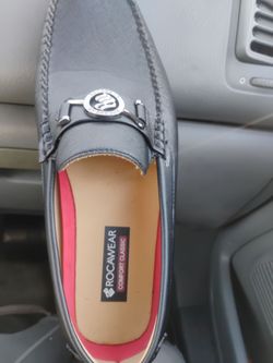 Black Rocawear leather men shoe