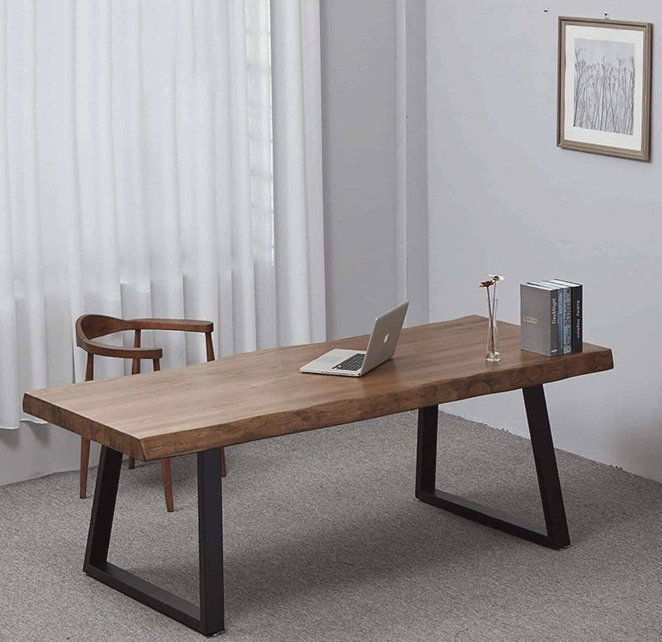Pine Computer Desk