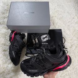 Black Balenciaga LED Tracks