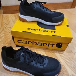 Carhartt Men's Force 3" EH Nano Toe Work Shoe Ankle Boot Size 11 Wide Black W. Gum