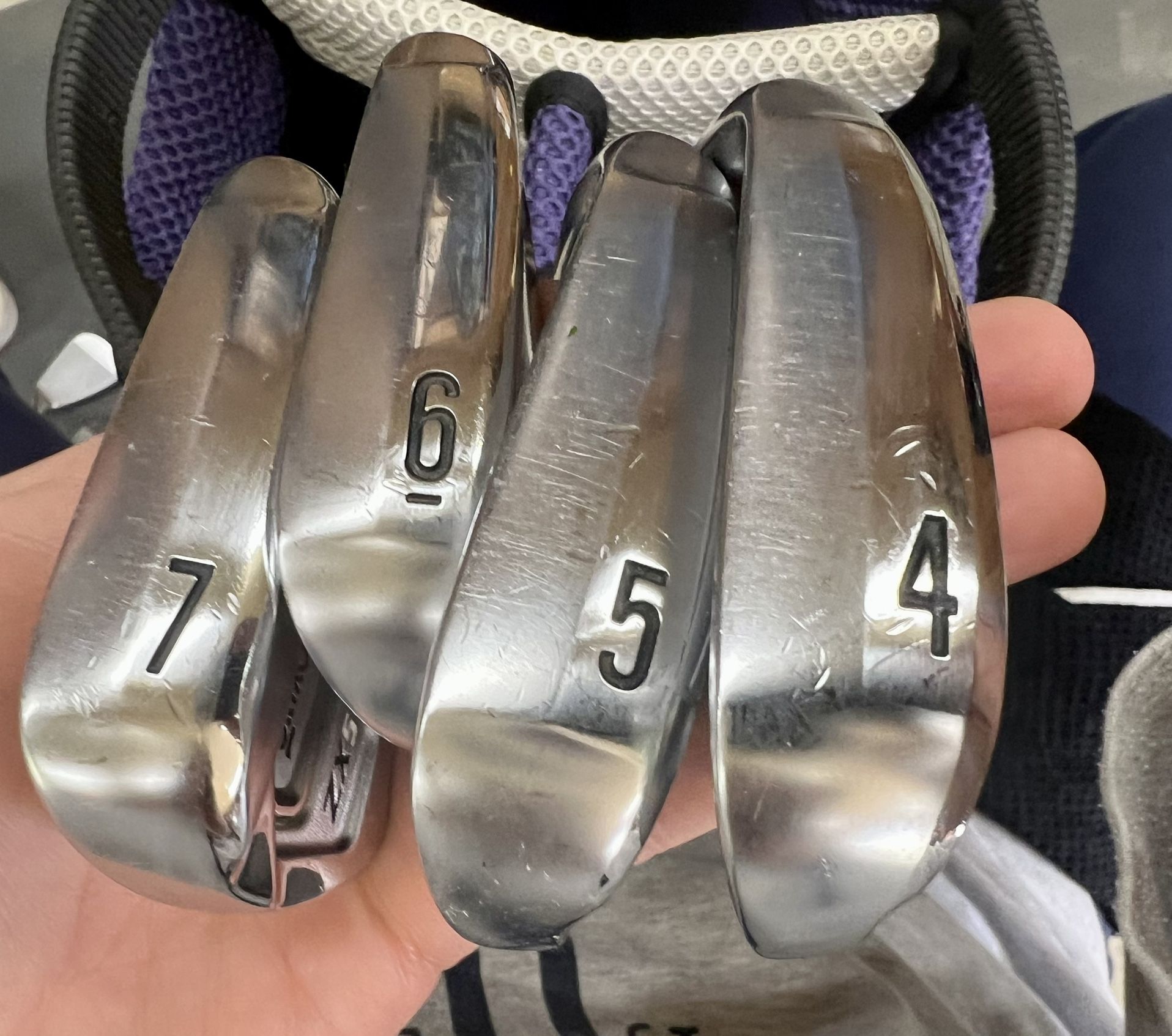 Custom Srixon ZX5 MKII Iron Set (4-PW) w/BB&FCO Ferrules And