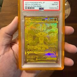 Mega lucario Ex JP PSA 8