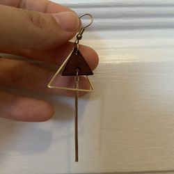 New Handmade wooden earrings