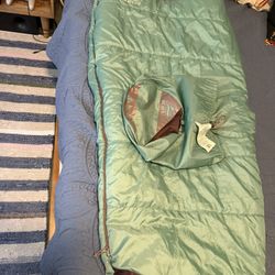 2025 Kelly Mistral sleeping bag color malachite 60”