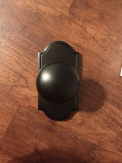 Weslock Elegance Oil Rubbed Bronze Premiere Half-Dummy Impresa Knob