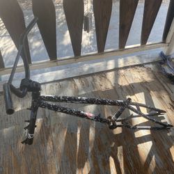 Bmx Frame And Bars 