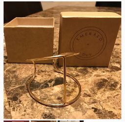 New In Box - Emerald Duv Cuff bracelet