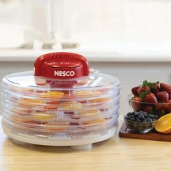 NESCO® 4-Tray Fixed Temperature Food Dehydrator, FD-28CW