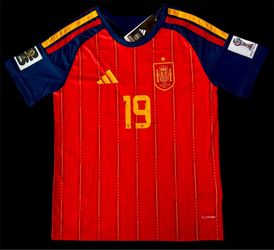 World Cup Spain Home Jersey