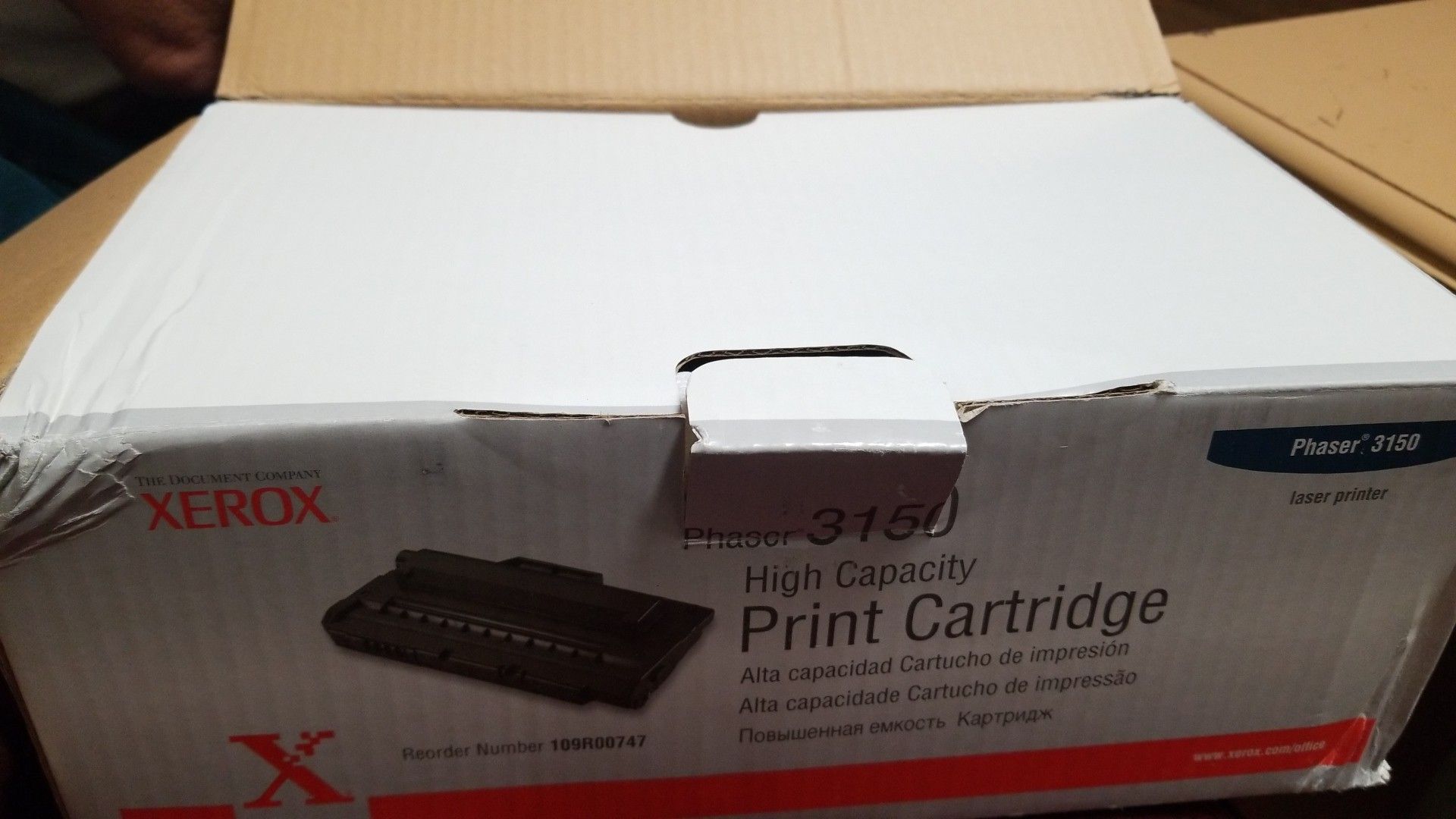 3150 High Capacity Print Cartridges New. Never used
