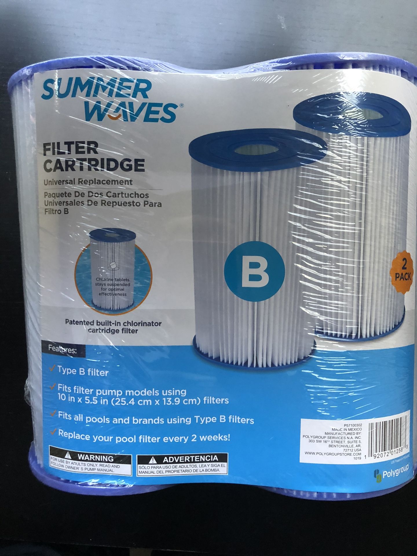 Summer Waves Type B Pool Filters