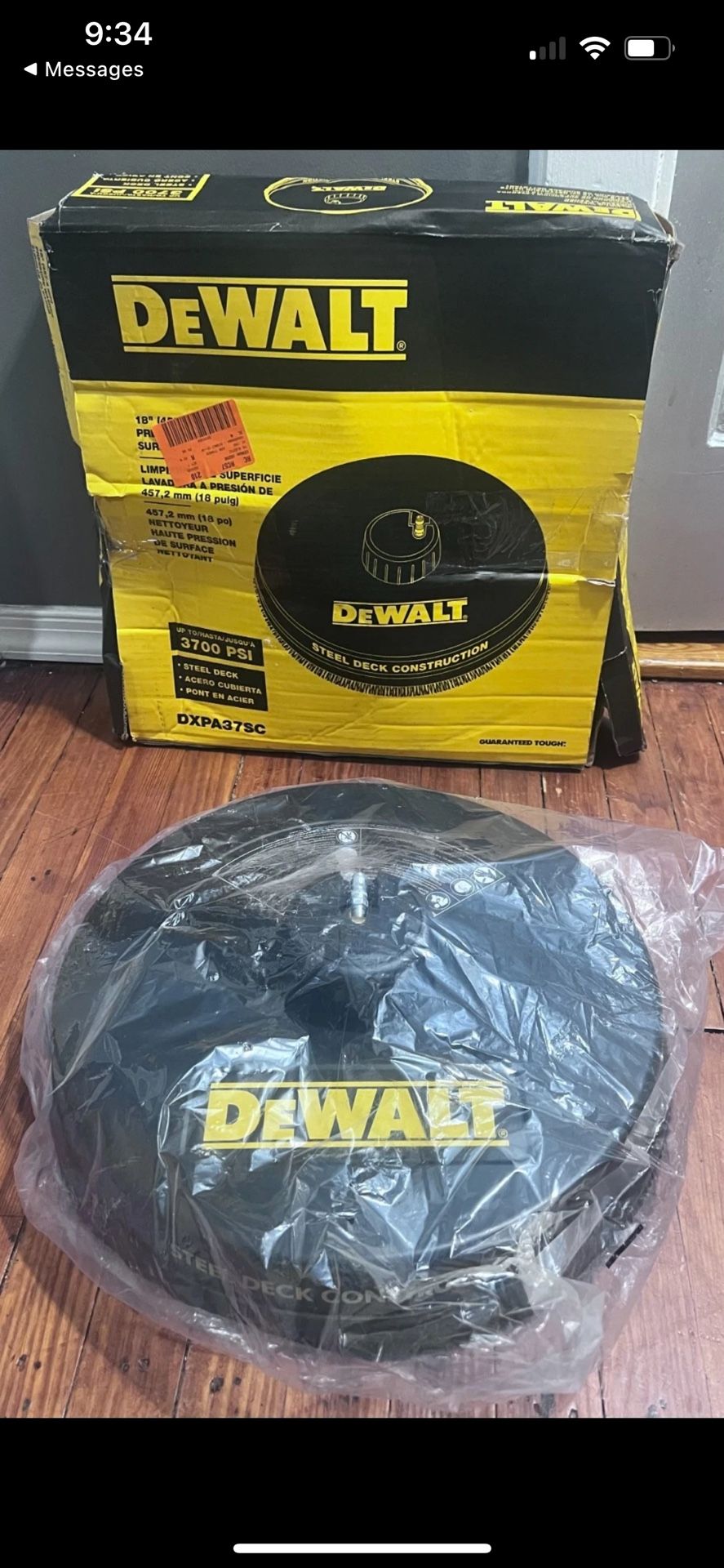 DEWALT Universal 18 in. Surface Cleaner for Cold Water Pressure Washers