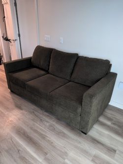 Living Space Reggie 77" Sofa Color / Size: Olive Green, 77"