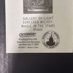 Disney Sorcerer Mickey Gallery Of Light 