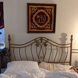 Queen Brass Head And Foot Board 